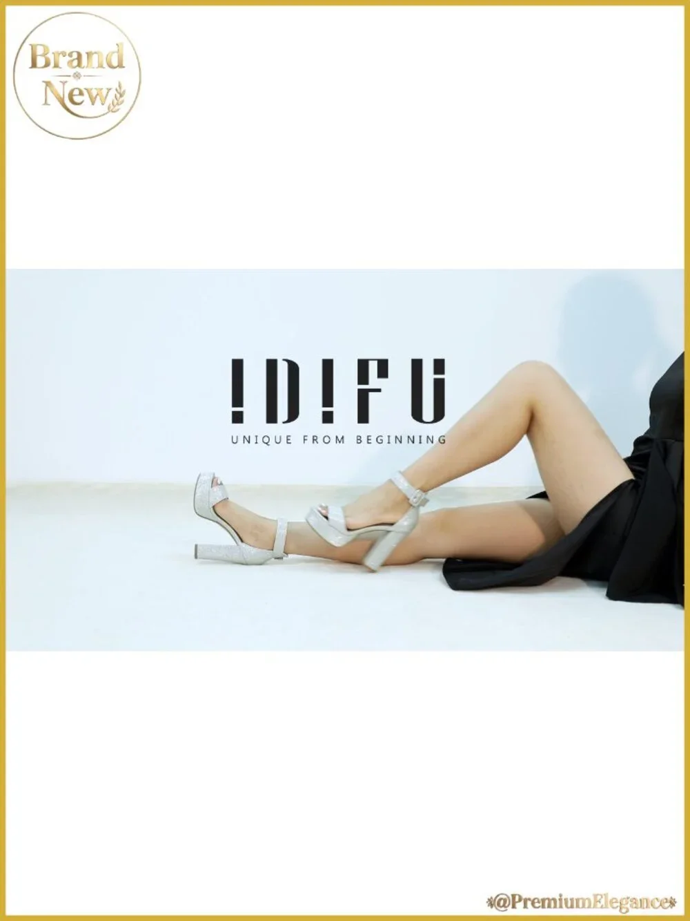 Platform Block Chunky High Heels Open Toe Sandals